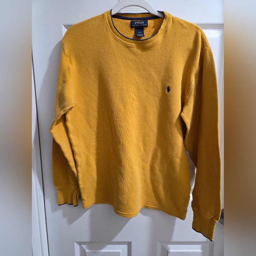 Polo Ralph Lauren Mustard Crewneck Sweater
